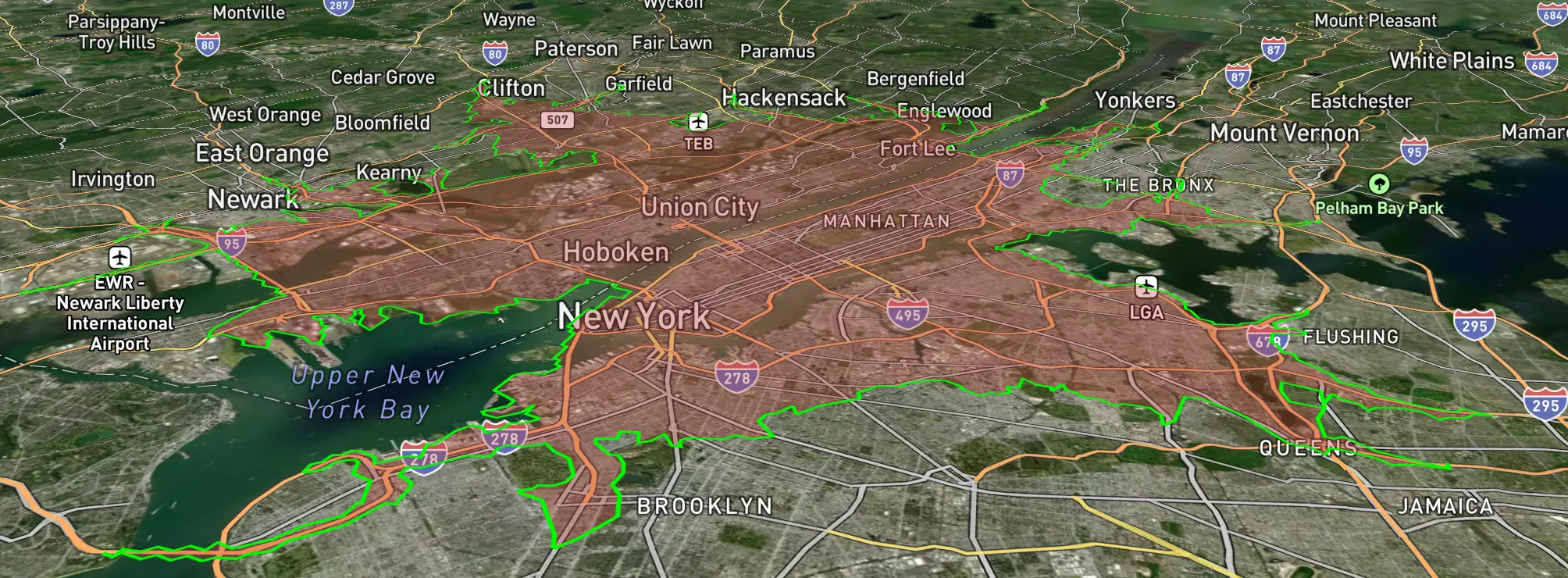 nyc isochrone